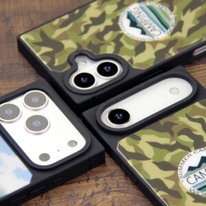 スクエア型 強化ガラス製iPhoneケース印刷(iPhone17 ProMax用)