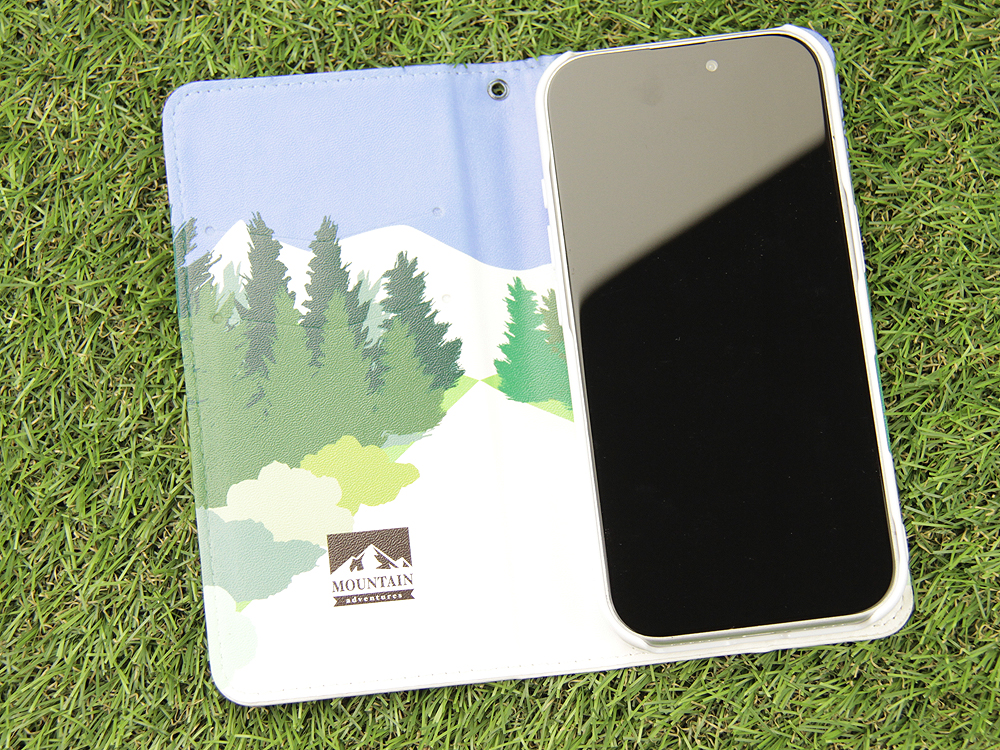 手帳型iPhoneケース印刷(iPhone17ProMax用・フラップ無・内面白・両面印刷対応) - 画像 (2)