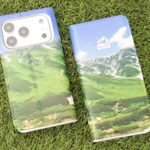 手帳型iPhoneケース印刷(iPhone17Pro用・フラップ無・内面白・両面印刷対応)