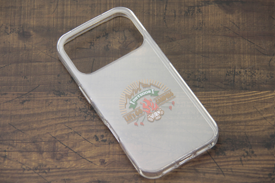 iPhoneケース印刷(iPhone17Pro用・背面印刷・ソフト)